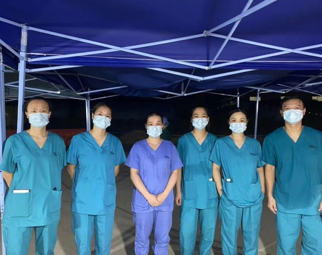 无惧高温 “疫”往无前 | 惠州希玛眼科医院圆满完成支援新圩核酸采样任务
